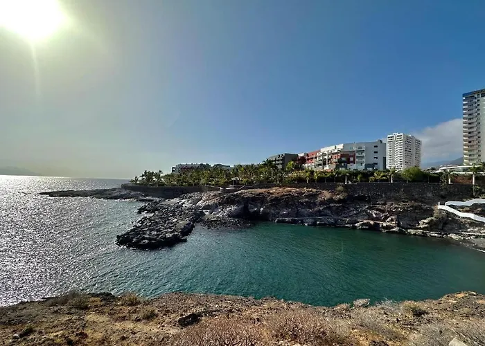 Ocean View Apartment, Balcony & Parking, Tenerife South Escape *