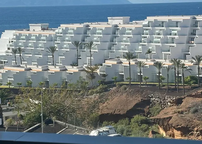 Lägenhet Ocean View Apartment, Balcony & Parking, Tenerife South Escape